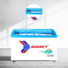 Tủ Đông Mặt Kính Cong Sanaky 260lít VH-3899K