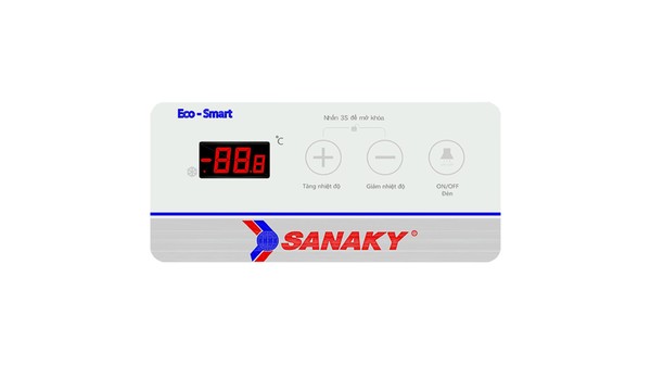 Tủ Đông Mặt Kính Cong Sanaky 280lít VH-3899KB