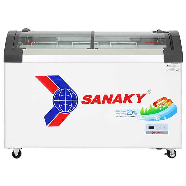 Tủ Đông Mặt Kính Cong Sanaky 350lít VH-4899KB