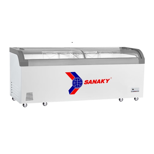 Tủ Đông Mặt Kính Cong Sanaky 750lít VH-1008KA