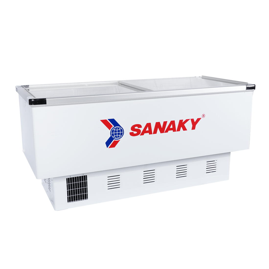 Tủ Đông Mặt Kính Phẳng Sanaky 565lít VH-999K