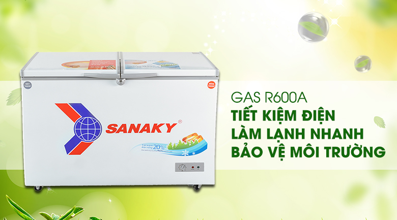 Tủ Đông Mát Sanaky 260lít VH-3699W1