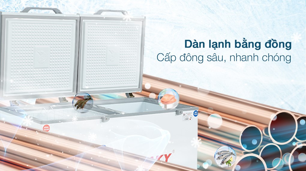 Tủ Đông Mát Sanaky 365lít VH-5699W3