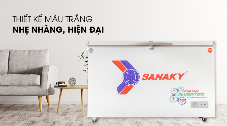 Tủ Đông Mát Sanaky Inverter 280lít VH-4099W3