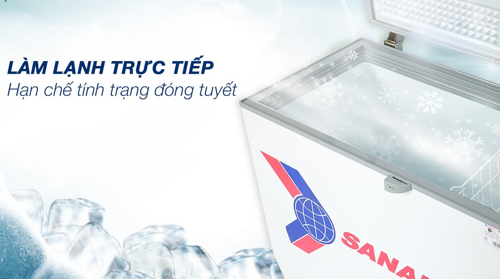 Tủ Đông Sanaky 208lít VH-2599A1