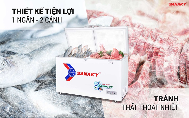 Tủ Đông Sanaky 270lít VH-3699A3