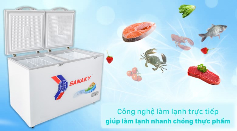 Tủ Đông Sanaky 410lít VH-568HY2