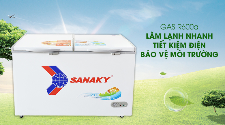 Tủ Đông Sanaky 410lít VH-568HY2