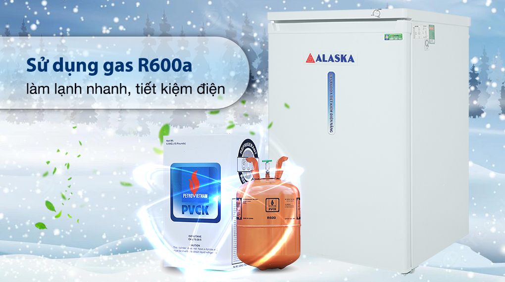 Tủ đông đứng 110 lít Alaska IF-11