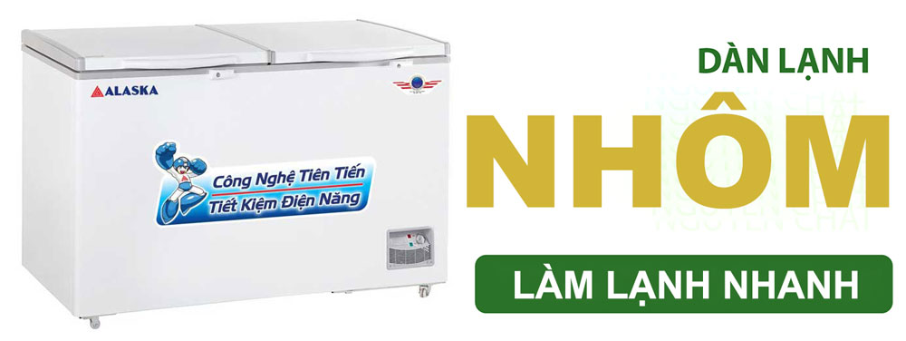 Tủ đông Alaska 419 lít HB-550N