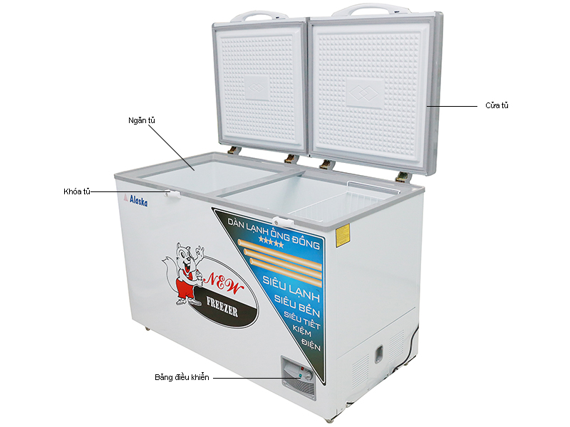 Tủ đông Alaska 419 lít HB-550C