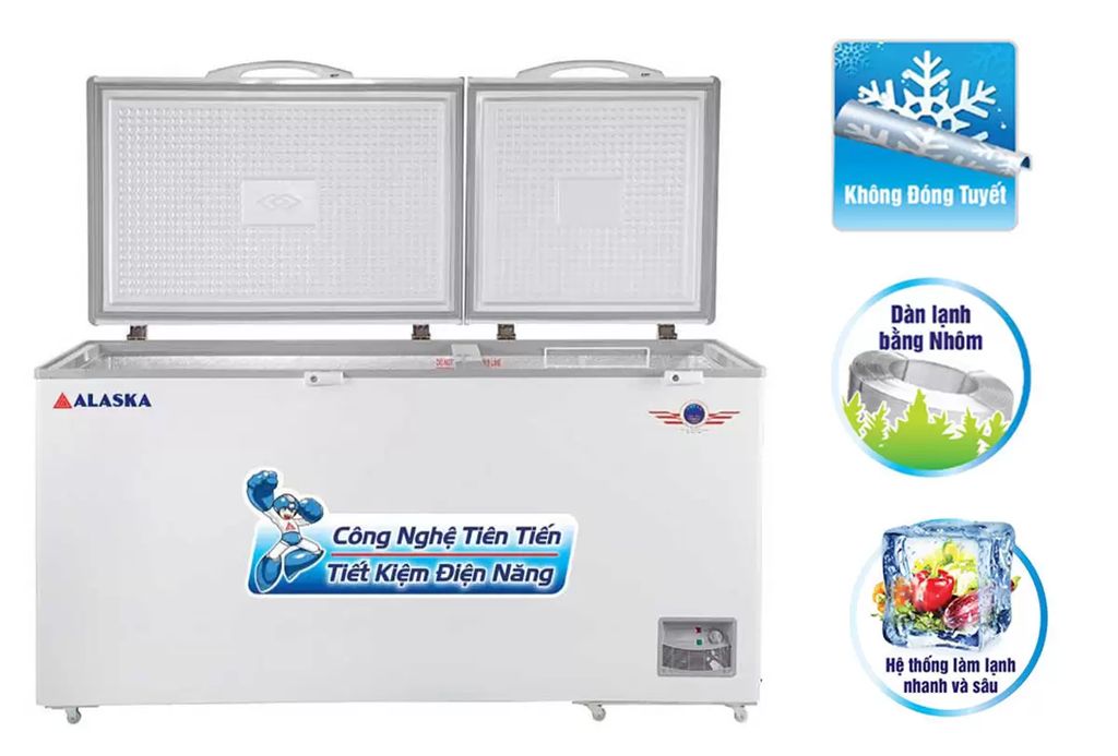 Tủ đông Alaska 510 lít HB-650N