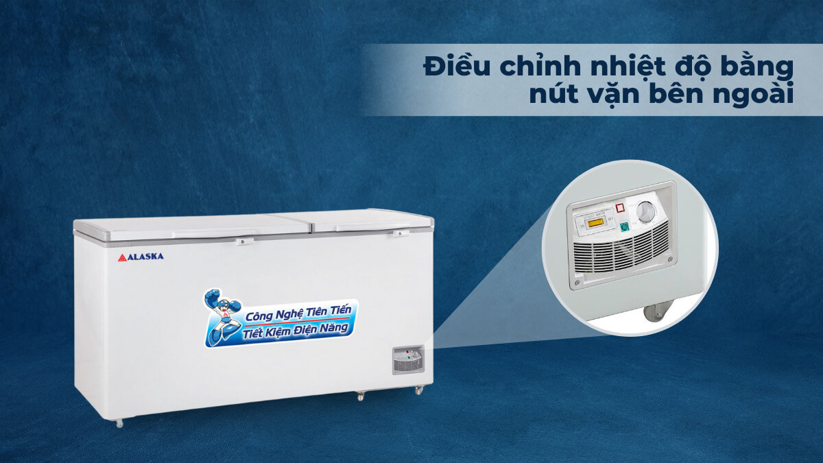 Tủ đông Alaska 588 lít HB-890