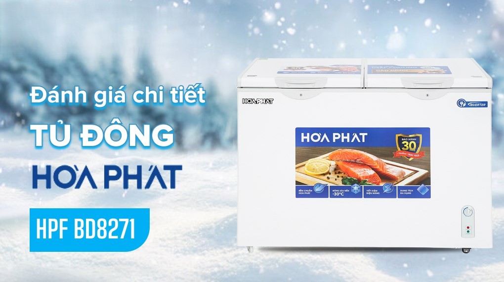 Tủ đông Hòa Phát 271 lít HPF BN6271