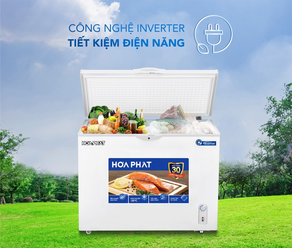 Tủ đông Hòa Phát Inverter 252 lít HPF AD8252