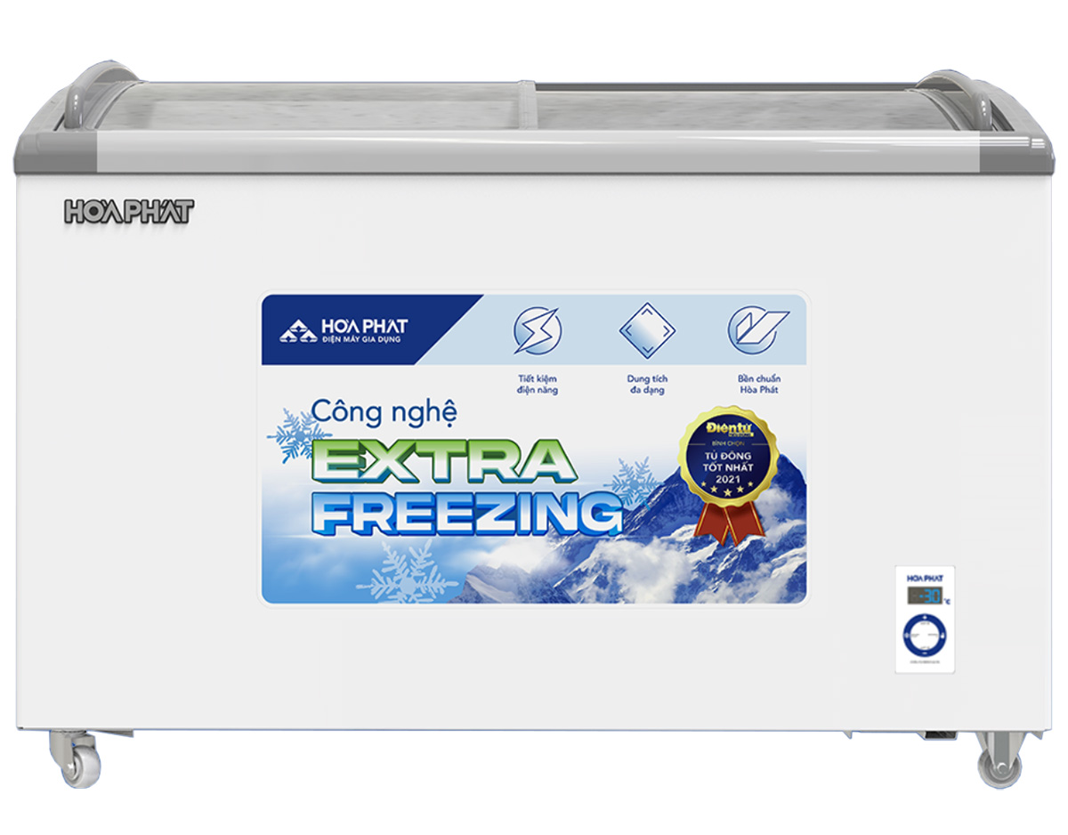 Tủ đông Hòa Phát cánh kính 280 lít HSF AD6280.C1