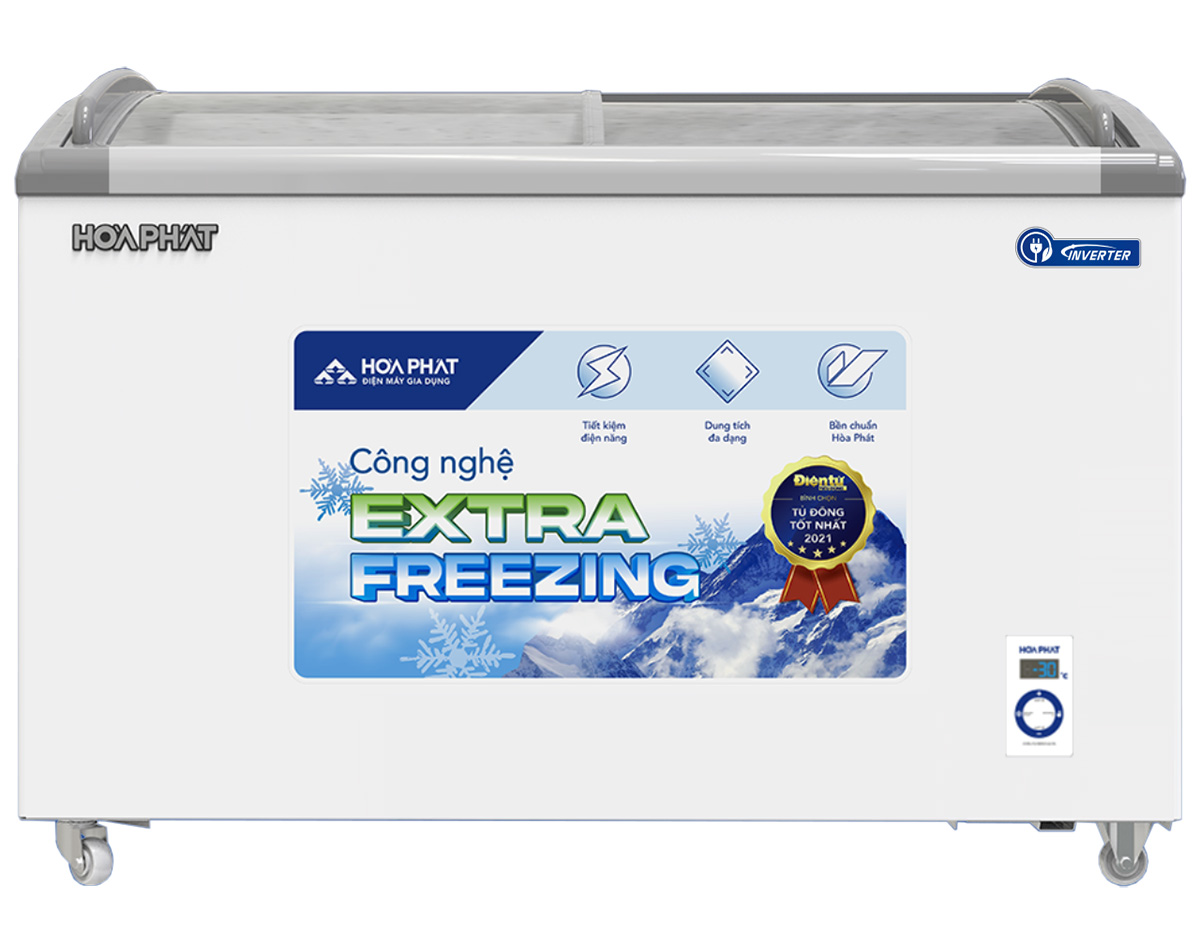 Tủ đông Hòa Phát cánh kính 451 lít HSF AD6451.C1