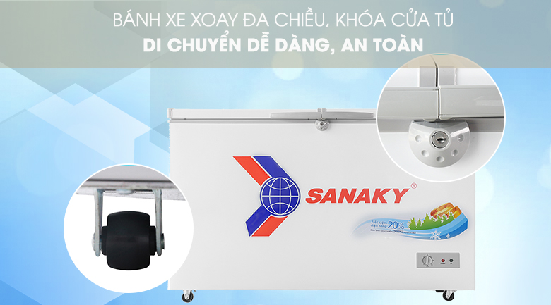 Tủ đông Sanaky 305 lít VH-405A2