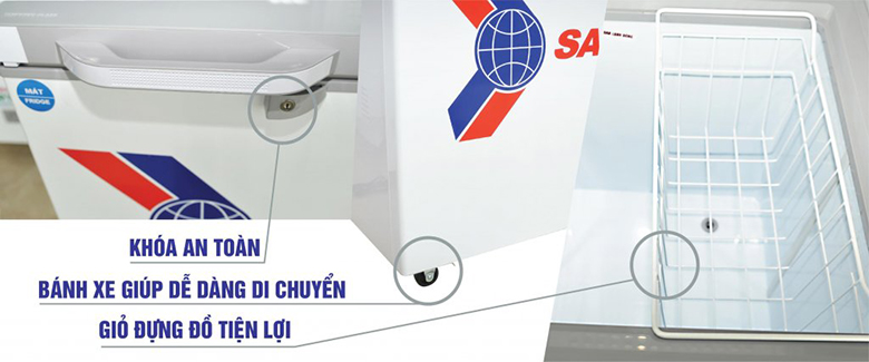 Tủ đông Sanaky 305 lít VH4099A2KD
