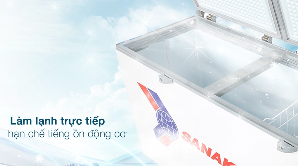 Tủ đông Sanaky Inverter 305lít VH4099A4K