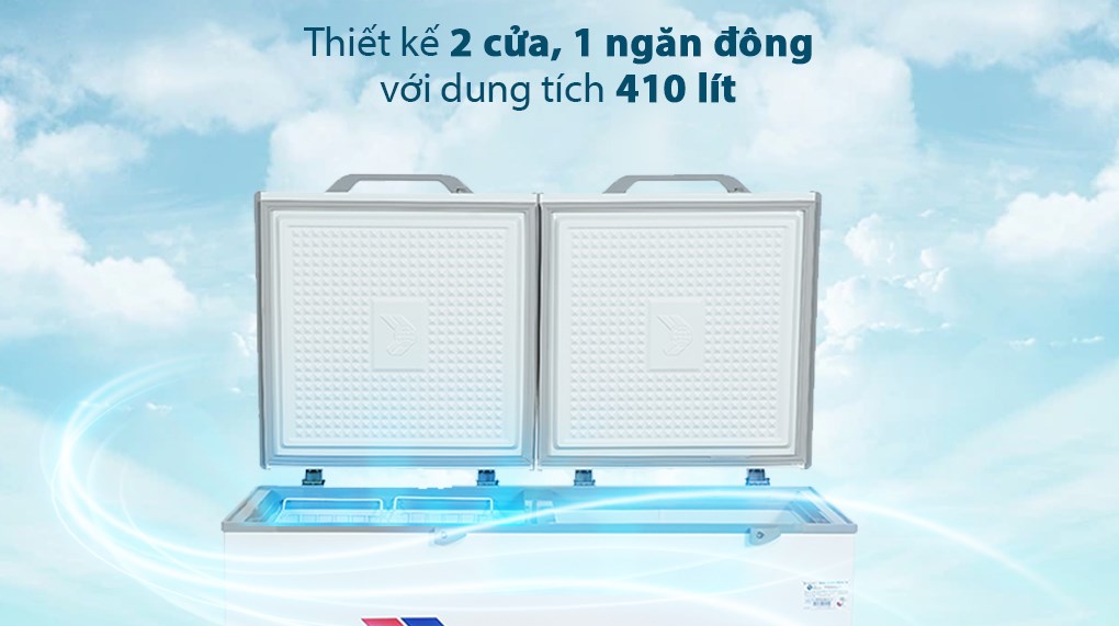 Tủ đông Sanaky Inverter 410lít VH5699HY