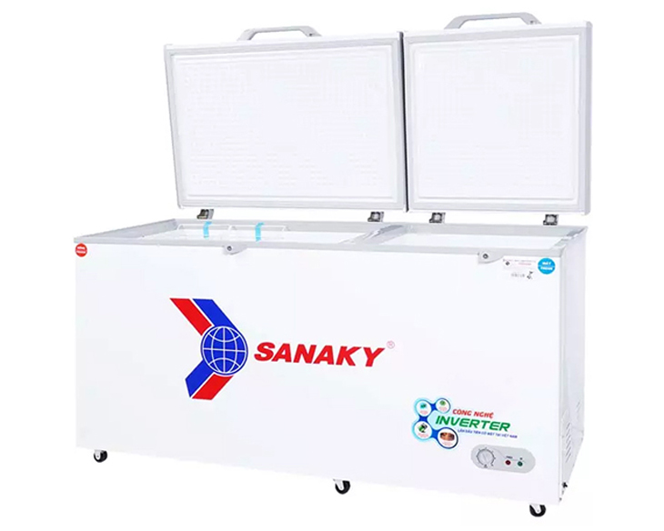 Tủ đông Sanaky VH-6699W4K Inverter 2 ngăn, 2 cánh