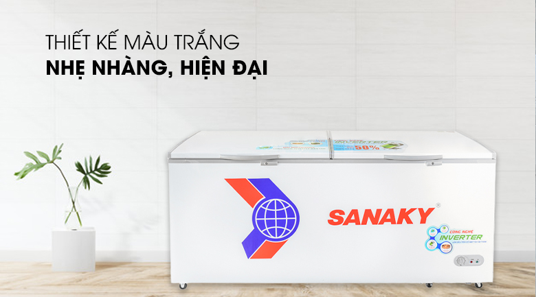 Tủ đông Sanaky VH-8699HYK 1 ngăn, 2 cánh, 761 lít