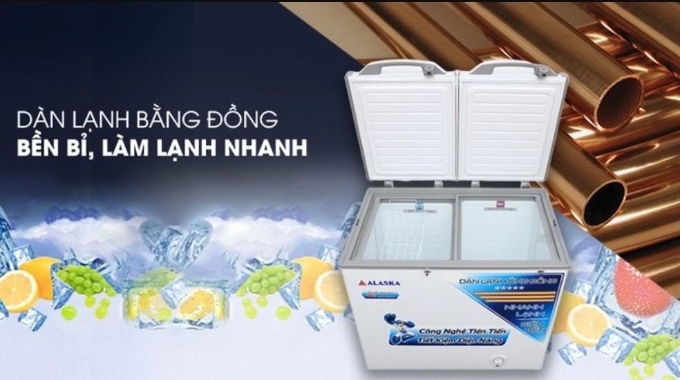 ​    ​Tủ đông mát Alaska 372 lít BCD-5568C