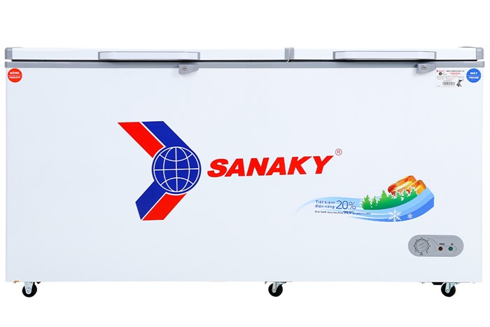 Tủ đông mát Sanaky 485lít VH-6699W2K