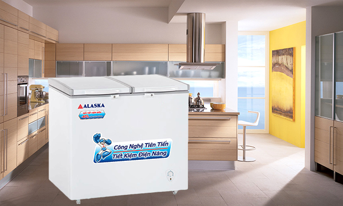 Tủ đông mát Alaska 208 lít BCD-3568N