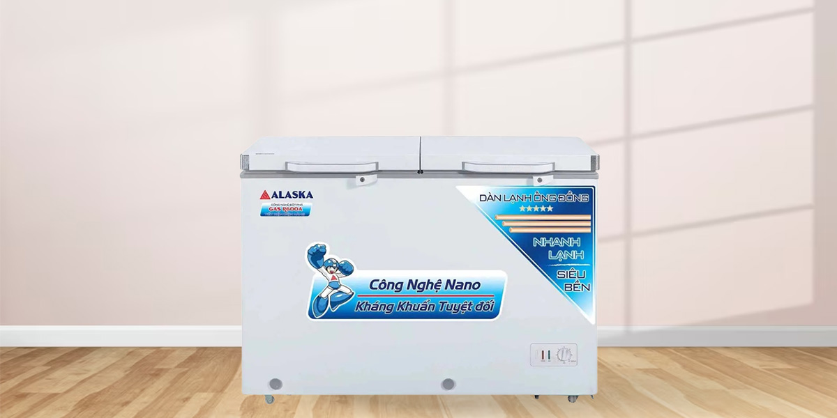 Tủ đông mát Alaska 208 lít BCD-3568N