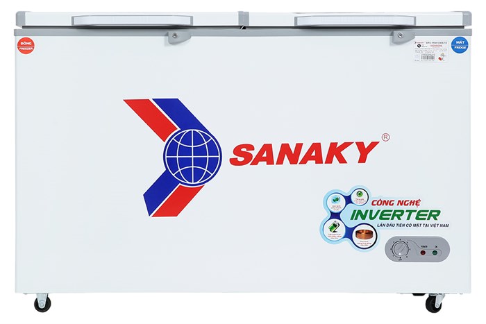 Tủ đông mát Sanaky 365lít VH-5699W2K