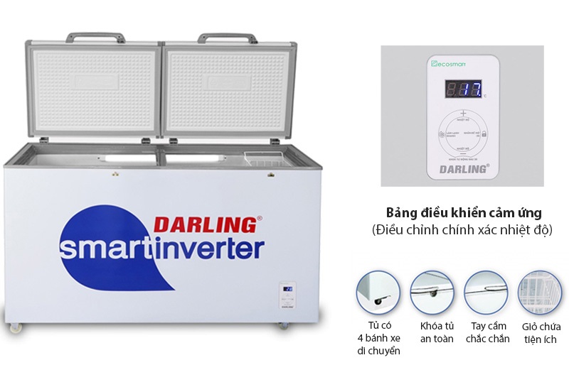 Tủ đông thông minh Darling Inverter DMF-1179ASI-1 (1200 lít)