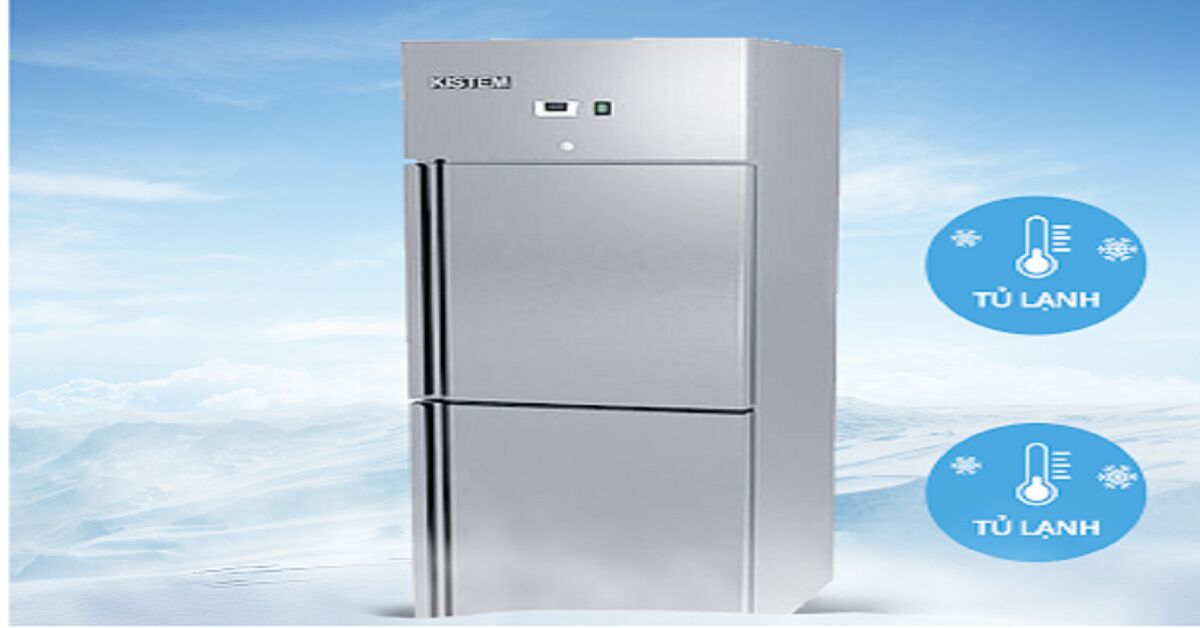 Tủ 2 cửa lạnh có quạt Kistem KIS-XFGN25R