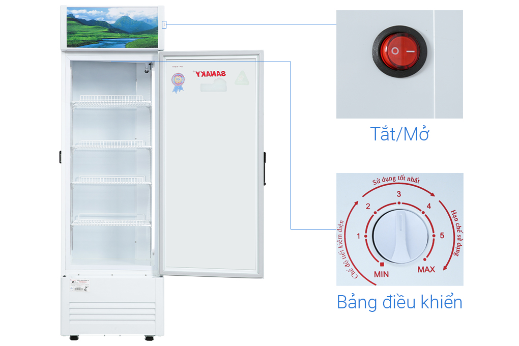 Tủ Mát Sanaky 240lít VH-2589K3