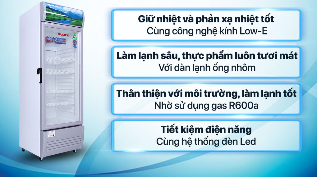 Tủ Mát Sanaky 290lít VH-358KL