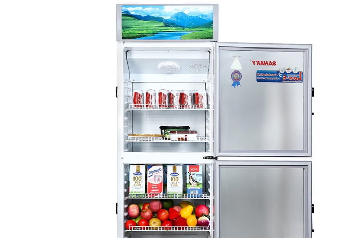 Tủ Mát Sanaky 340lít VH408WL 2 cánh trên dưới