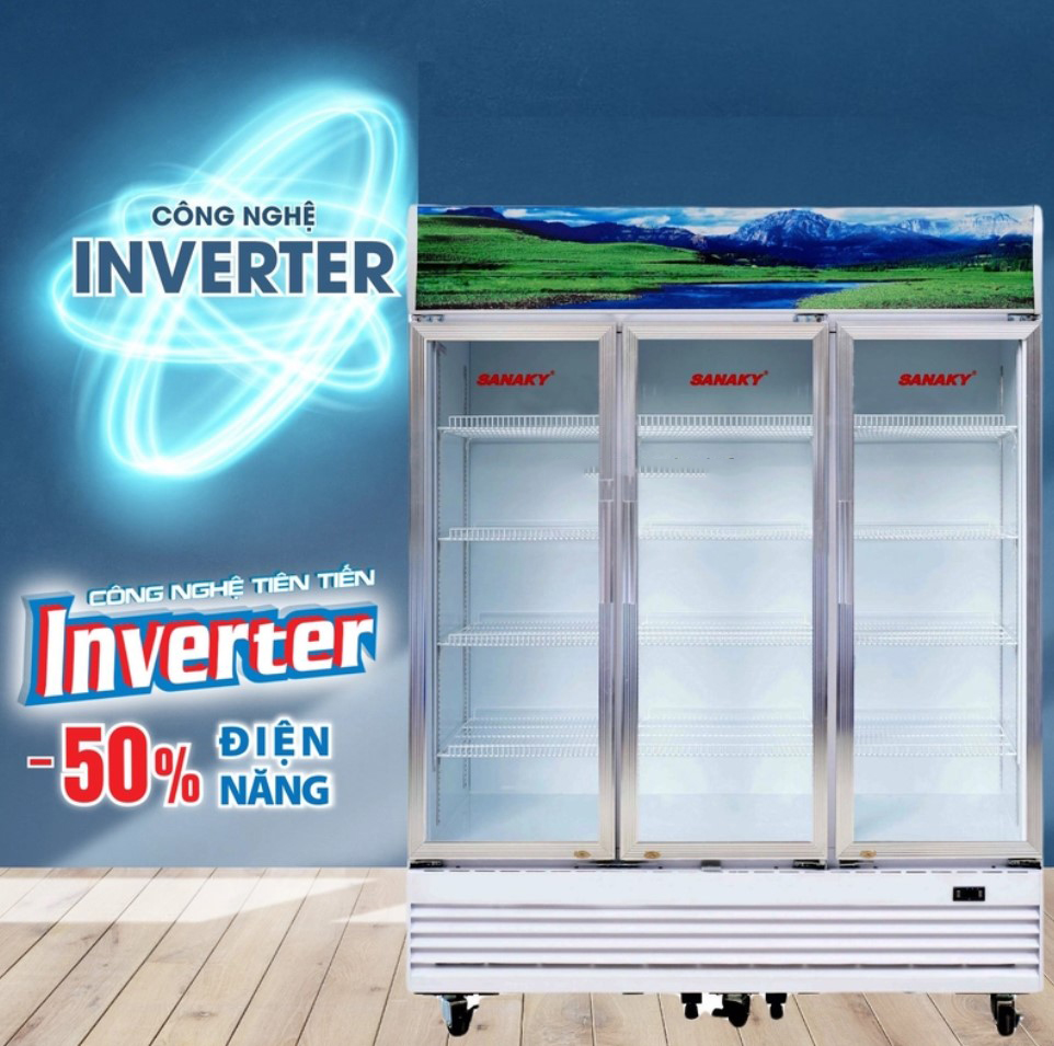 Tủ Mát Sanaky Inverter 1400 Lít VH-1520HP3
