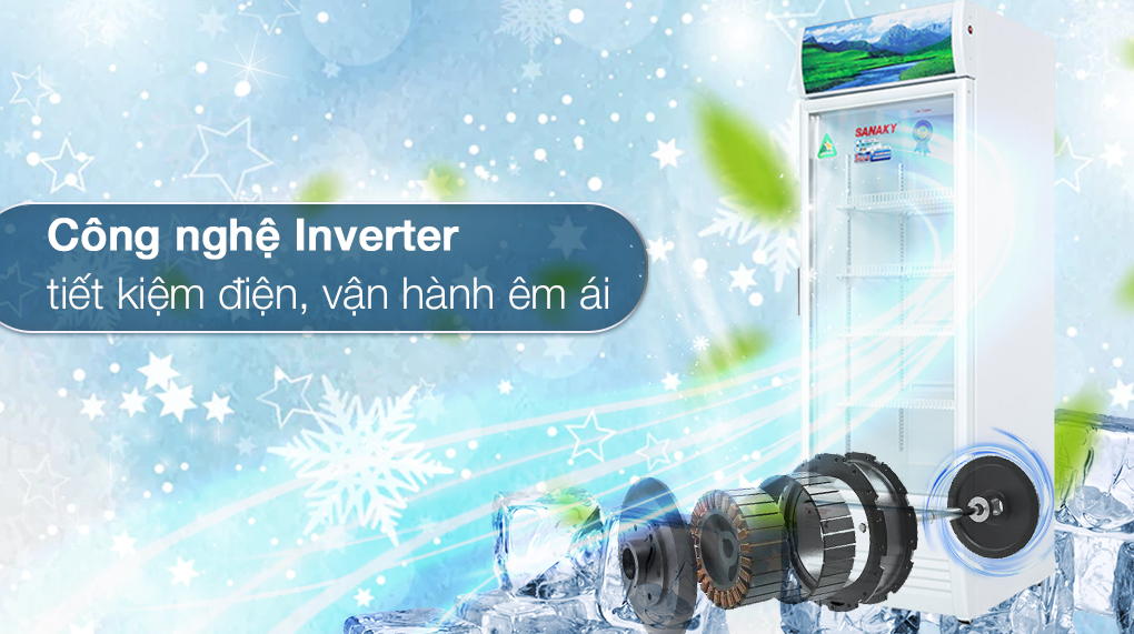 Tủ Mát Sanaky Inverter 350lít VH-3589K3