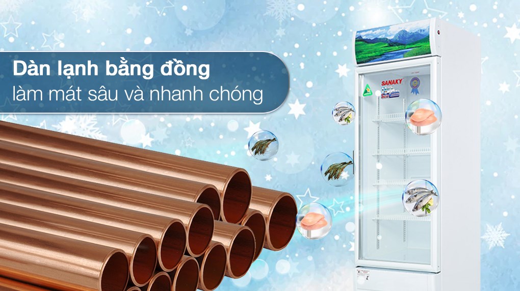 Tủ Mát Sanaky Inverter 350lít VH-3589K3