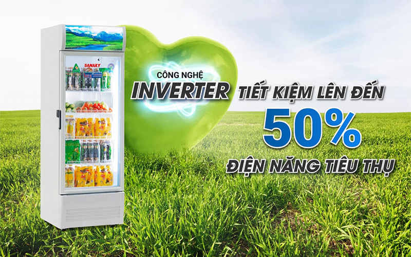 Tủ Mát Sanaky Inverter 480Lít VH-5089K3