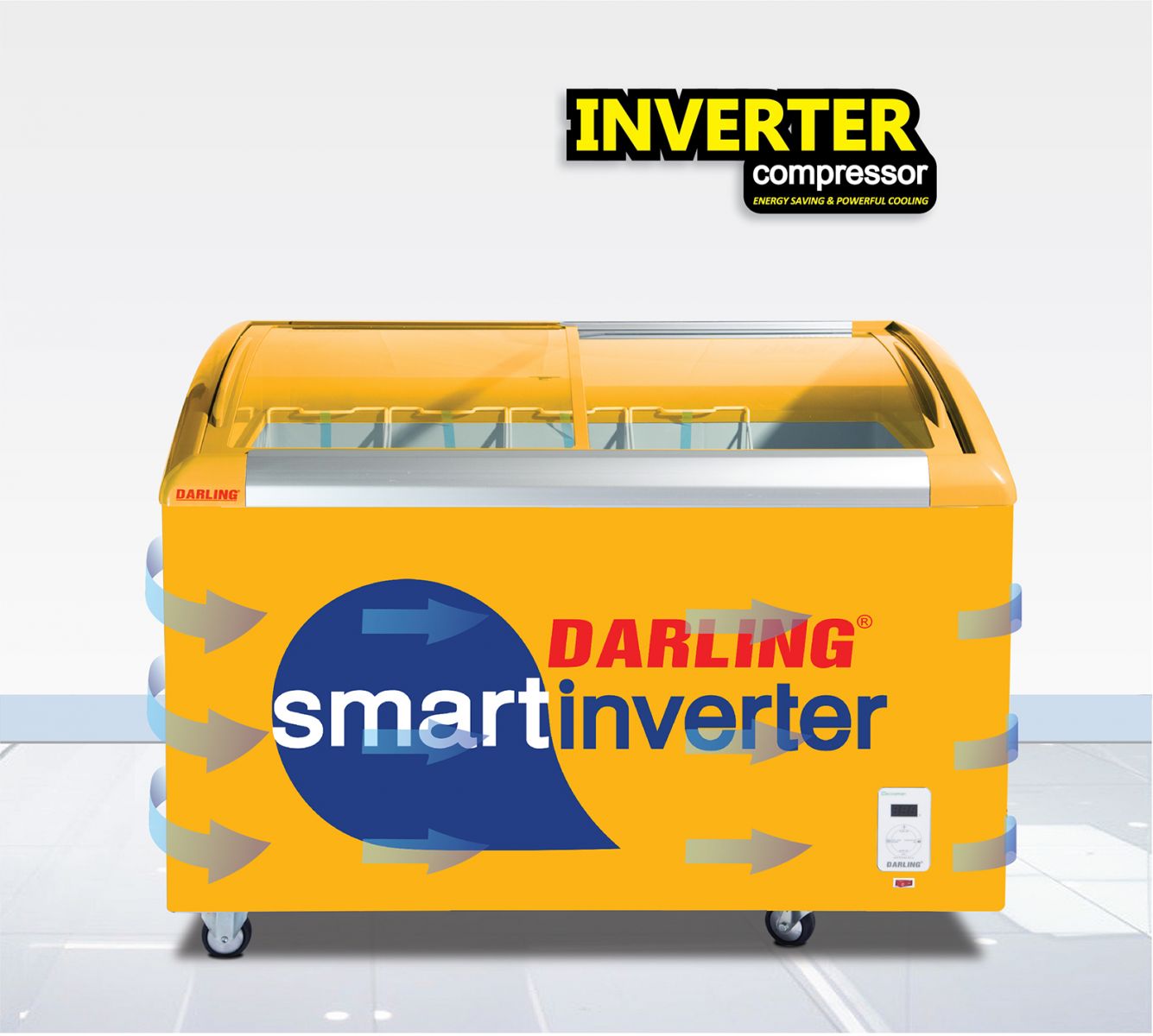 Tủ kem Darling Inverter DMF-5079ASKI 450 lít