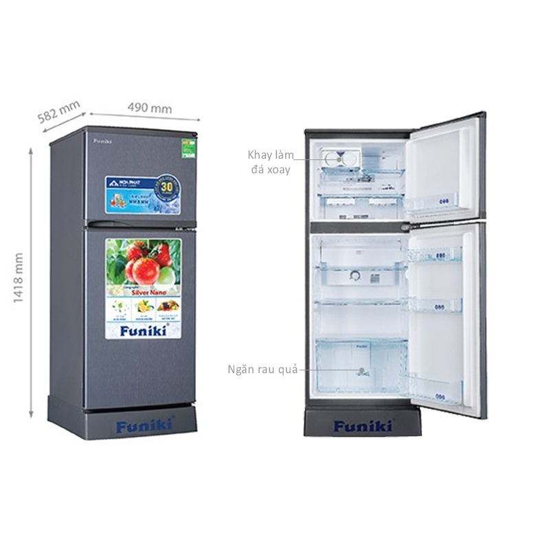 Tủ lạnh Funiki FR-152CI (150 lít, không đóng tuyết)