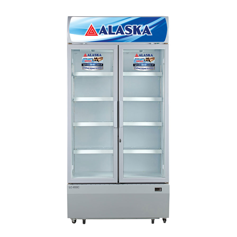 Tủ mát 2 cánh Alaska 580 lít LC-650C