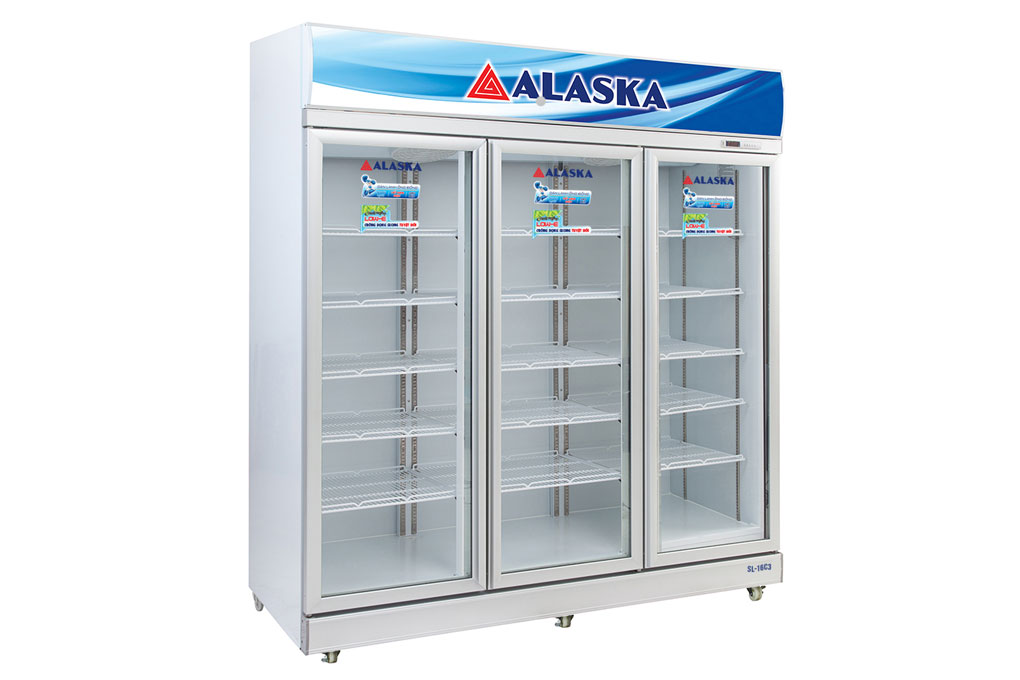 Tủ mát 3 cánh Alaska 1500 lít LC-1500C3