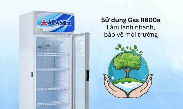 Tủ mát Alaska 300 lít LC-555H