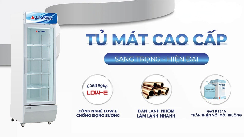 Tủ mát Alaska 342 lít LC-345