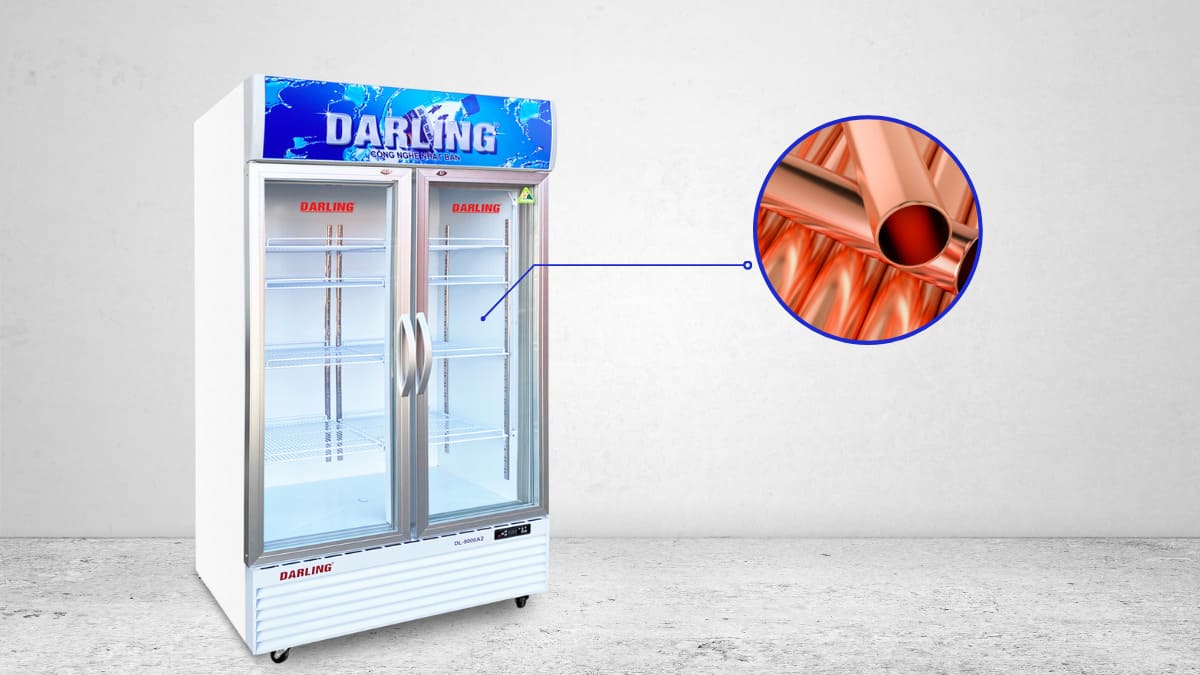Tủ mát Darling DL-9000A2 830 lít 2 cánh