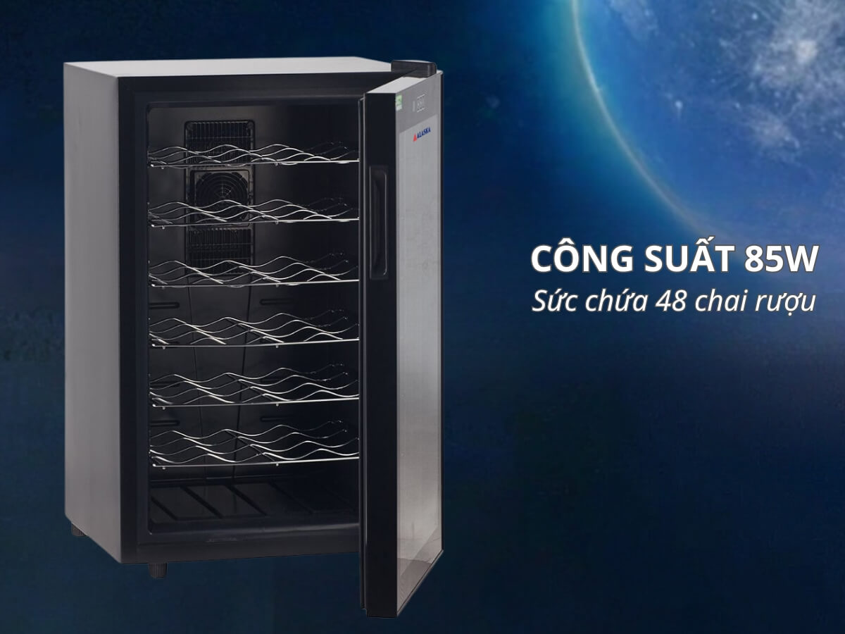 Tủ rượu vang Alaska JC-48 (48 chai)