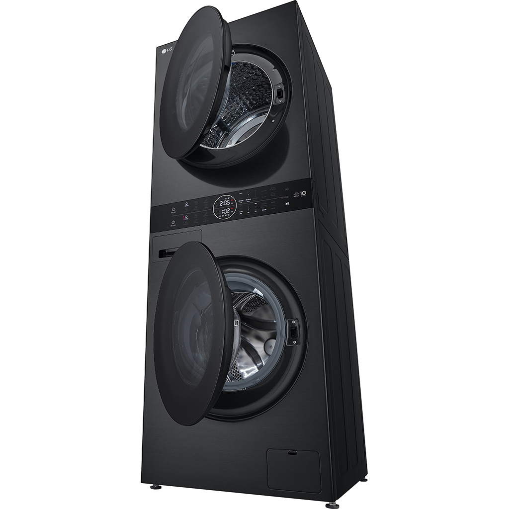Tháp máy giặt cao cấp LG WashTower 14Kg + sấy 10Kg WT1410NHB